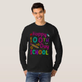 Happy 100 Days of School Teachers Kids 100th Day o Tシャツ (正面フル)