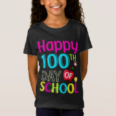 Happy-100-th-day-of-school Tシャツ (正面)