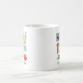 Happy 100th Day of Kindergarten | 学校へ行こう コーヒーマグカップ (中央)