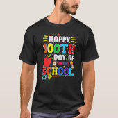 Happy 100th Day of Kindergarten Teacher or Student Tシャツ (正面)