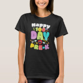 Happy 100th Day of Pre k  for Teachers Kids Tシャツ (正面)