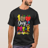 Happy 100th Day Of Pre K Leopard Teacher 100th Day Tシャツ (正面)