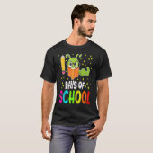Happy 100th Day Of School BookWorm先生Kids S Tシャツ (正面フル)