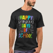 Happy 100th Day Of School Equations Math Teacher 1 Tシャツ (正面)