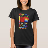 Happy 100th Day Of School Teacher 100 Days Pop It Tシャツ (正面)