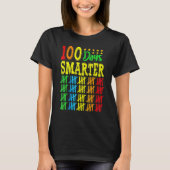 Happy 100th Day of School Teacher  100 days smarte Tシャツ (正面)