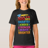Happy 100th Day of School Teacher student 100 Days Tシャツ (正面)