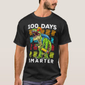 Happy 100th Day of School Teachers 100 Days Rex Tシャツ (正面)