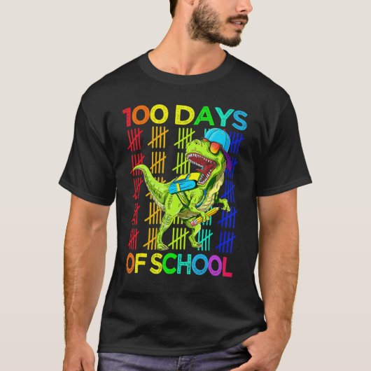 Happy 100th Day Of School Teachers Student 100 Day Tシャツ (正面)