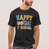 Happy 100th Day Of School  Teachers Students Tシャツ (正面)