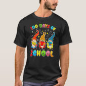 Happy 100th Day Of School Three Gnomes Virtual Tea Tシャツ (正面)
