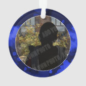 Happy 10th 結婚 Anniversary One写真 オーナメント (裏面)