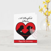 Happy 10th Anniversary, カスタム System Front結婚. カード (黄色い花)