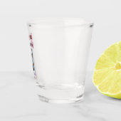 Happy 10th anniversary photoのカップル結婚名d ショットグラス (右)