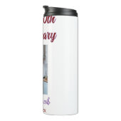 Happy 10th anniversary photoのカップル結婚名d タンブラー (回転右)