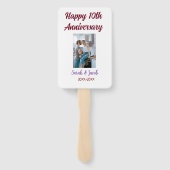 Happy 10th anniversary photoのカップル結婚名d ハンドファン (裏面)