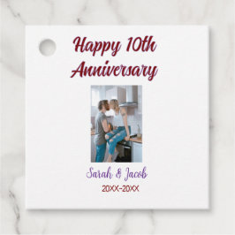 Happy 10th anniversary photoのカップル結婚名d フェイバータグ