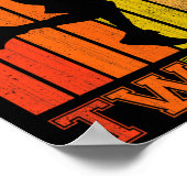 Happy 12th Birthday Decorations For Boys Bysketbyl ポスター (角)