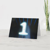 HAPPY "1st BIRTHDAY" カード (正面)