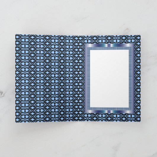 Happy 1st Birthday card カード (内部)