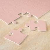 Happy 1st birthday orange purple boho retro name  ジグソーパズル (側面)