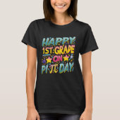 Happy 1st Grade On Pi Day Math Teachers and Kids Tシャツ (正面)