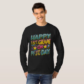 Happy 1st Grade On Pi Day Math Teachers and Kids Tシャツ (正面フル)