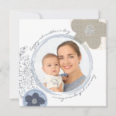 Happy 1st Mothers Day Mommy Flower モダン Photo (正面)