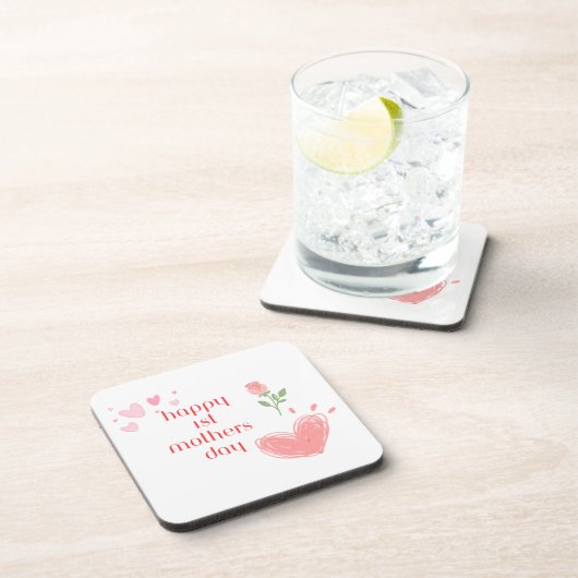 Happy 1st Mothers Day on a コースター (右側)