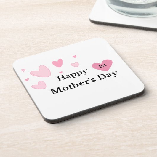 Happy 1st Mothers Day on a コースター (左側)