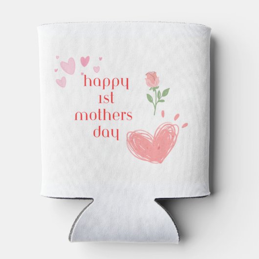 Happy 1st Mothers Day on a 缶クーラー (裏面)