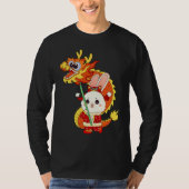 Happy 2023 Chinses Lunar Celebration Asian Dragon Tシャツ (正面)