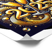 Happy 2025デジタルダウンロード – DTFに最適 ポスター (角)