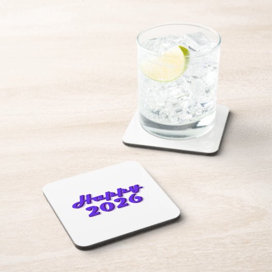 Happy 2026 コースター (右側)