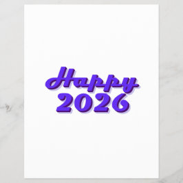Happy 2026 チラシ