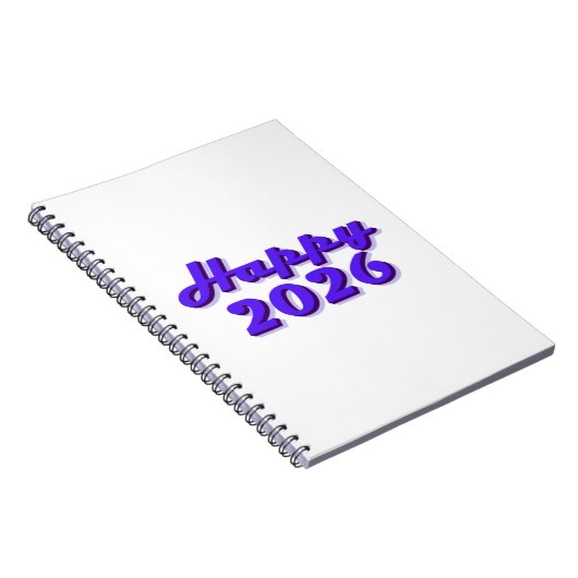 Happy 2026 ノートブック (右側)