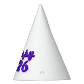 Happy 2026 パーティーハット (右)