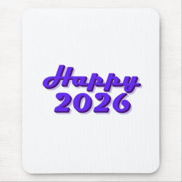Happy 2026 マウスパッド