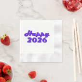Happy 2026 縁ありカクテルナプキン (インサイチュ)