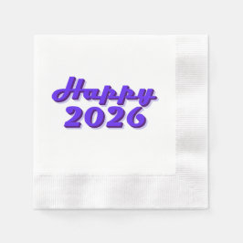 Happy 2026 縁ありカクテルナプキン