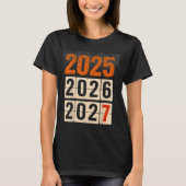 Happy 2026 2027 New Year Funny 67 Meme Six Seven M Tシャツ (正面)