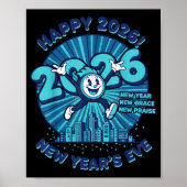 Happy 2026 New Year's Eve Celebration Design  ポスター (正面)