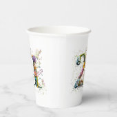 Happy 21st Birthday Wildflowers Happy Birthday 紙コップ (右)