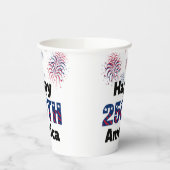 Happy 250th America Patriotic Party 紙コップ (左)
