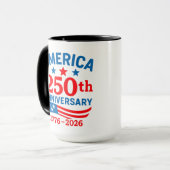 Happy 250th Anniversary America  マグカップ (正面左)