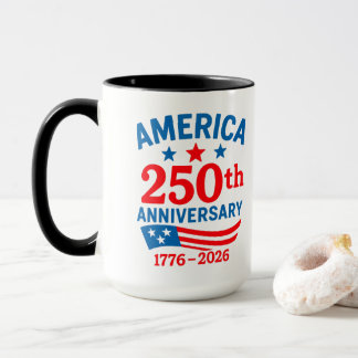 Happy 250th Anniversary America マグカップ