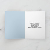  Happy 27th Groundhog Day Birthday  カード (内部)