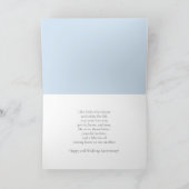 Happy 2nd Wedding Anniversary  Laysan Albatross カード (内部)