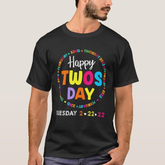 Happy 2S Day 2022年2月22日(火)Teache Tシャツ (正面)