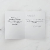 Happy 30th Birthday Celebration カード (内部)